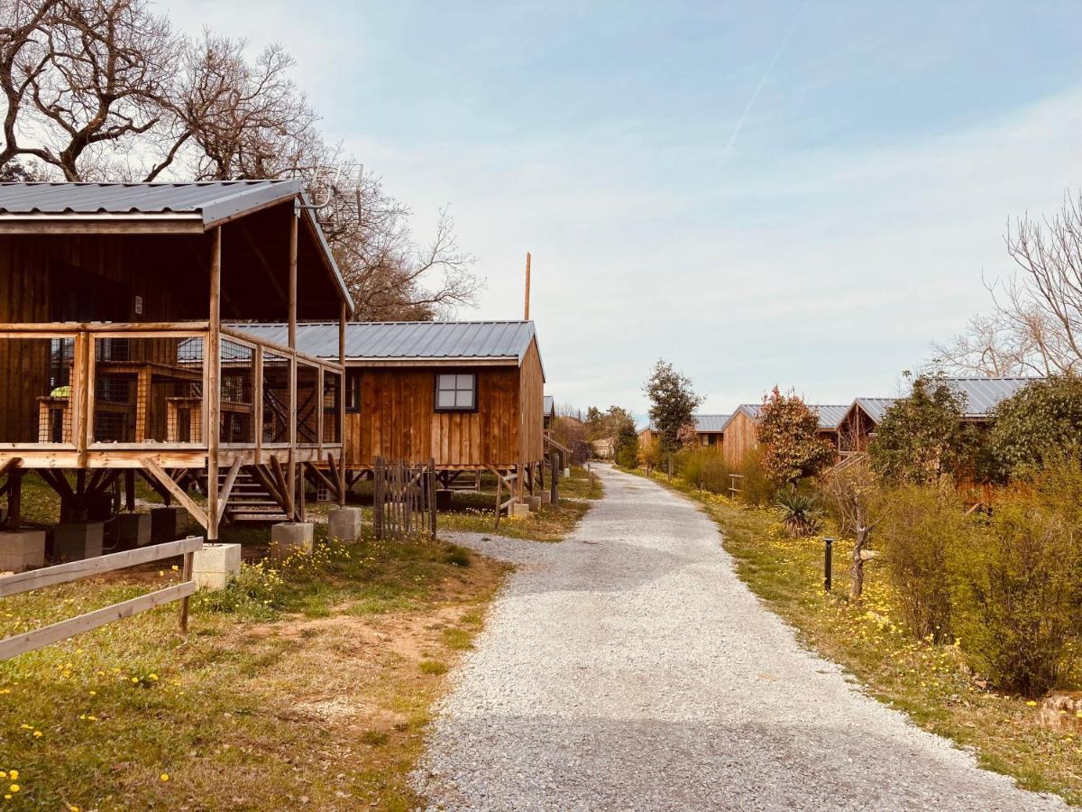 Lodges Du Camping Les 4 Saisons Grane 外观 照片