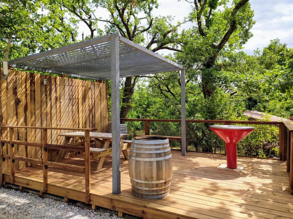Lodges Du Camping Les 4 Saisons Grane 外观 照片
